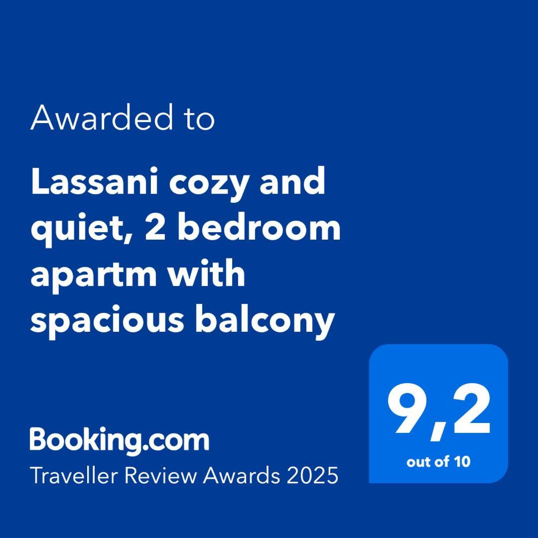 Lassani Cozy And Quiet, 2 Bedroom Apartm With Spacious Balcony Thessaloníki Ngoại thất bức ảnh